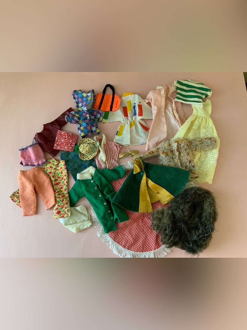 Vintage Assorted Toy Doll/ Barbie Clothes Set.